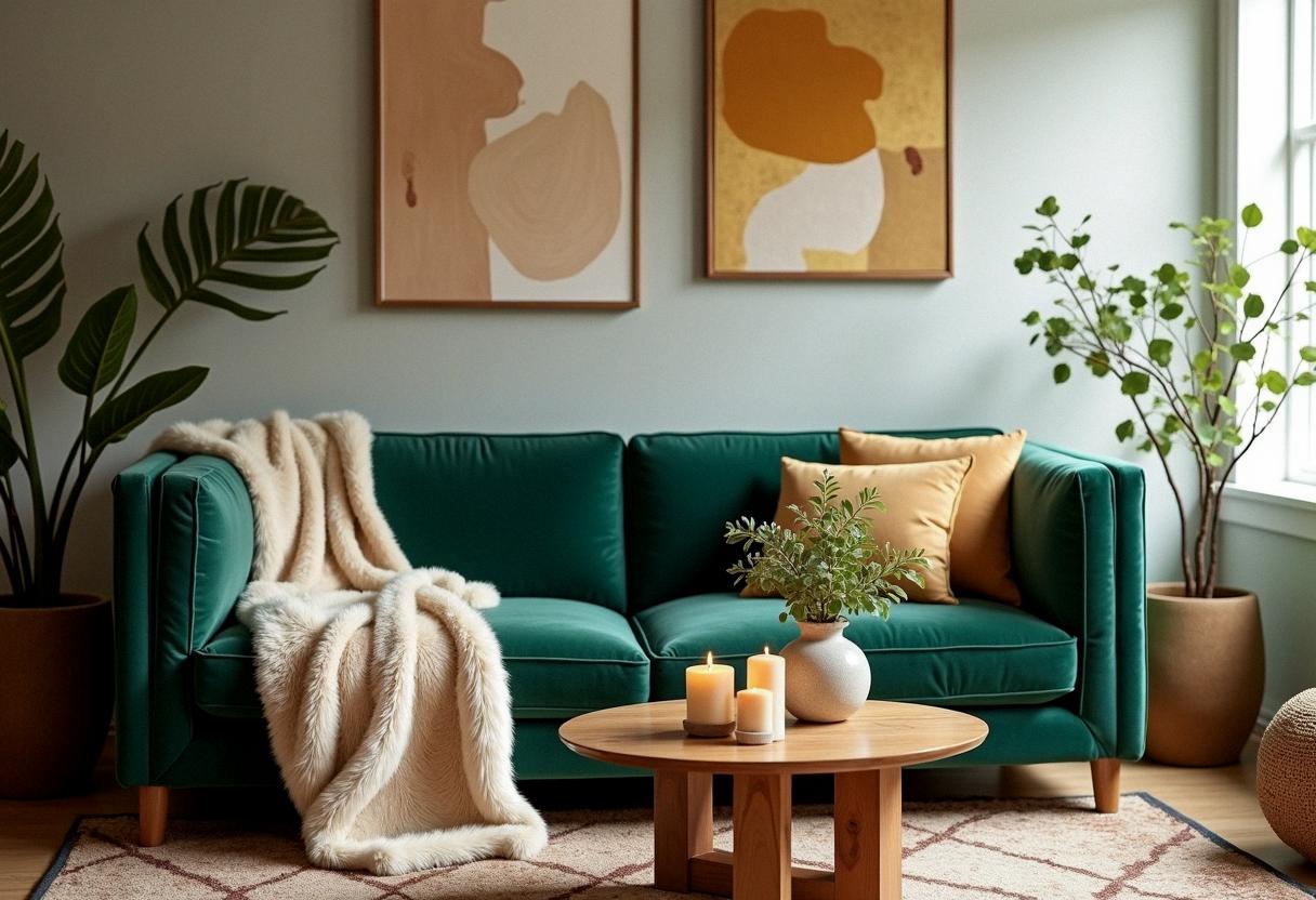 living room decor cozy