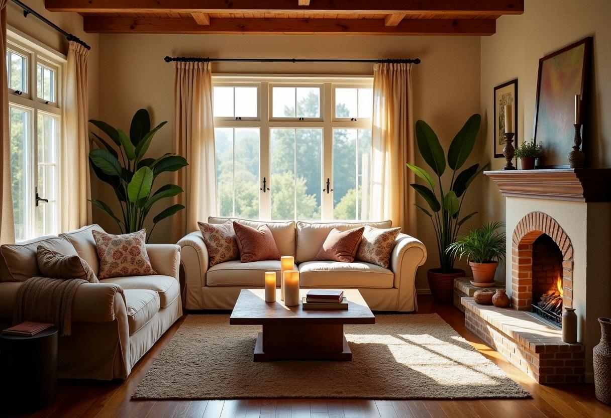 living room decor cozy