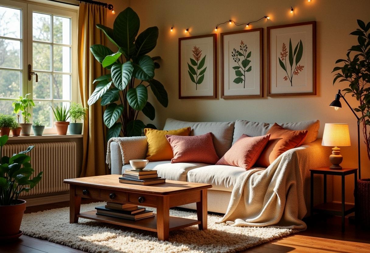 living room decor cozy