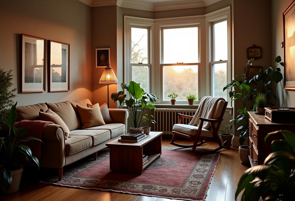 living room decor cozy