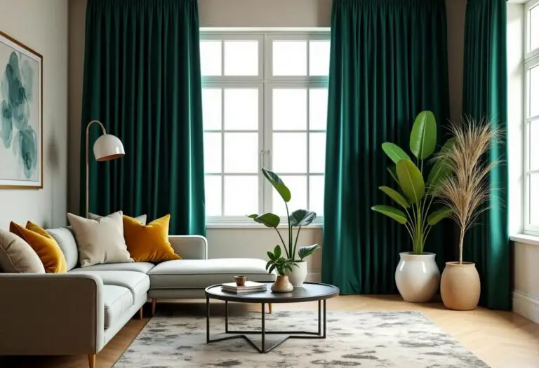 Living Room Decor Curtains 00001