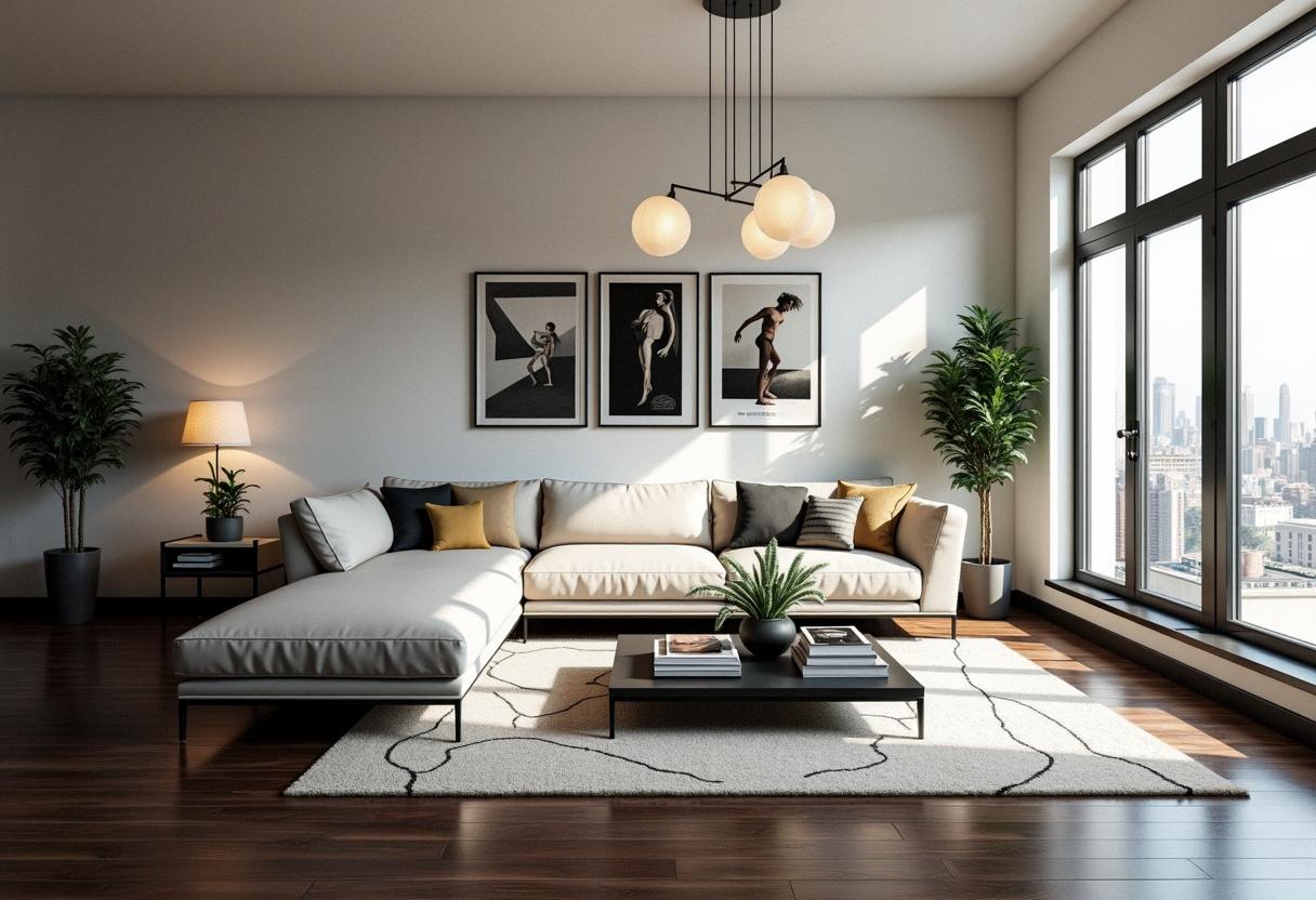 living room decor dark floors