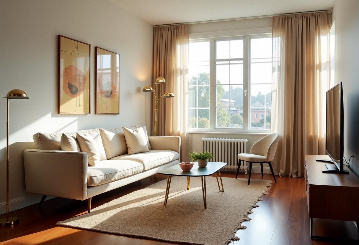 living room decor dark floors