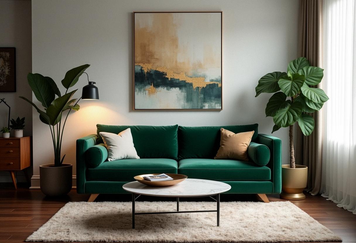 living room decor dark floors