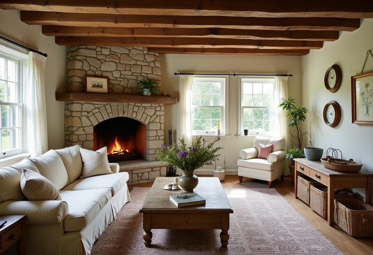 living room decor farmhouse