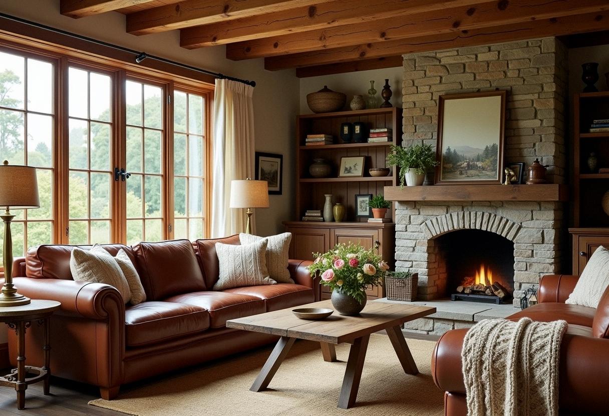 living room decor farmhouse