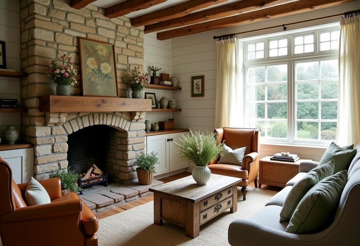 living room decor farmhouse