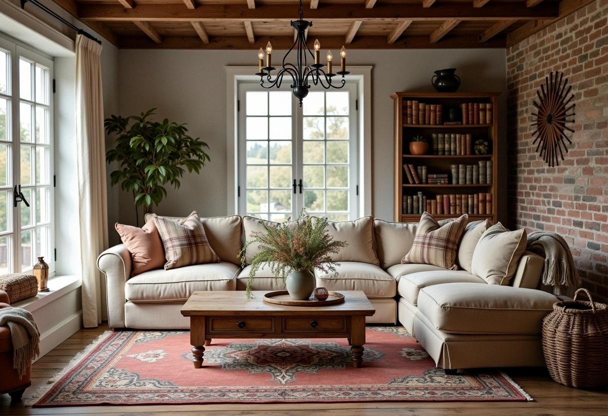 living room decor farmhouse