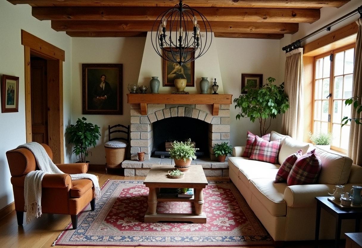 living room decor farmhouse