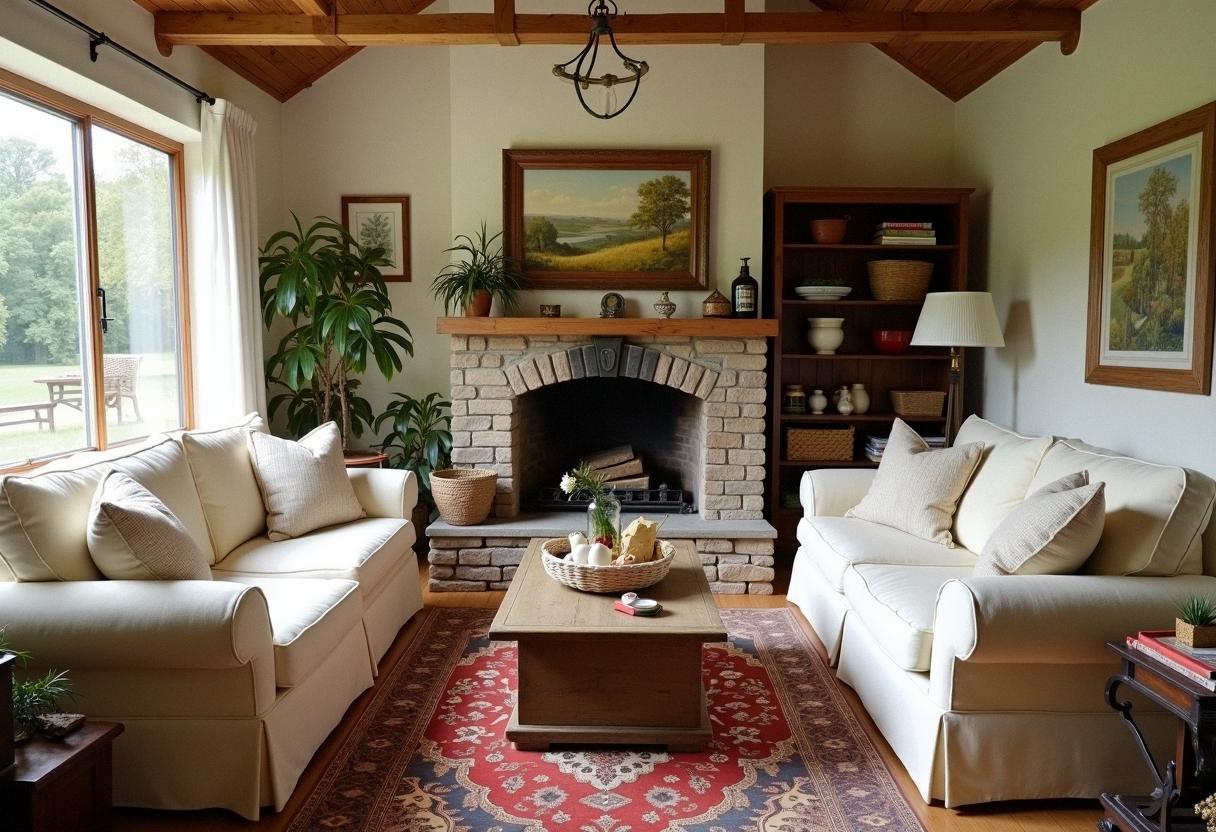 living room decor farmhouse
