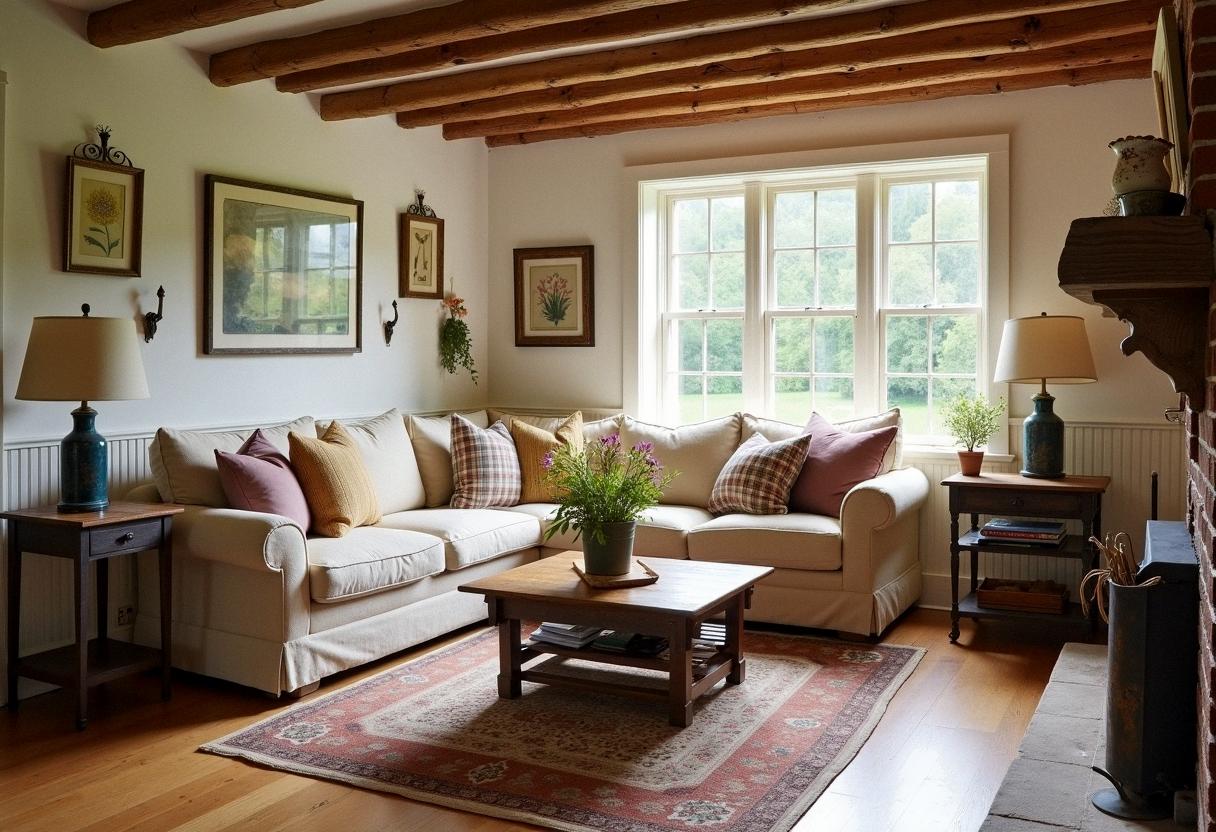 living room decor farmhouse