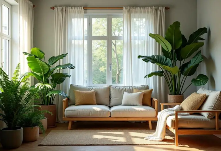Living Room Decor Plants 00001