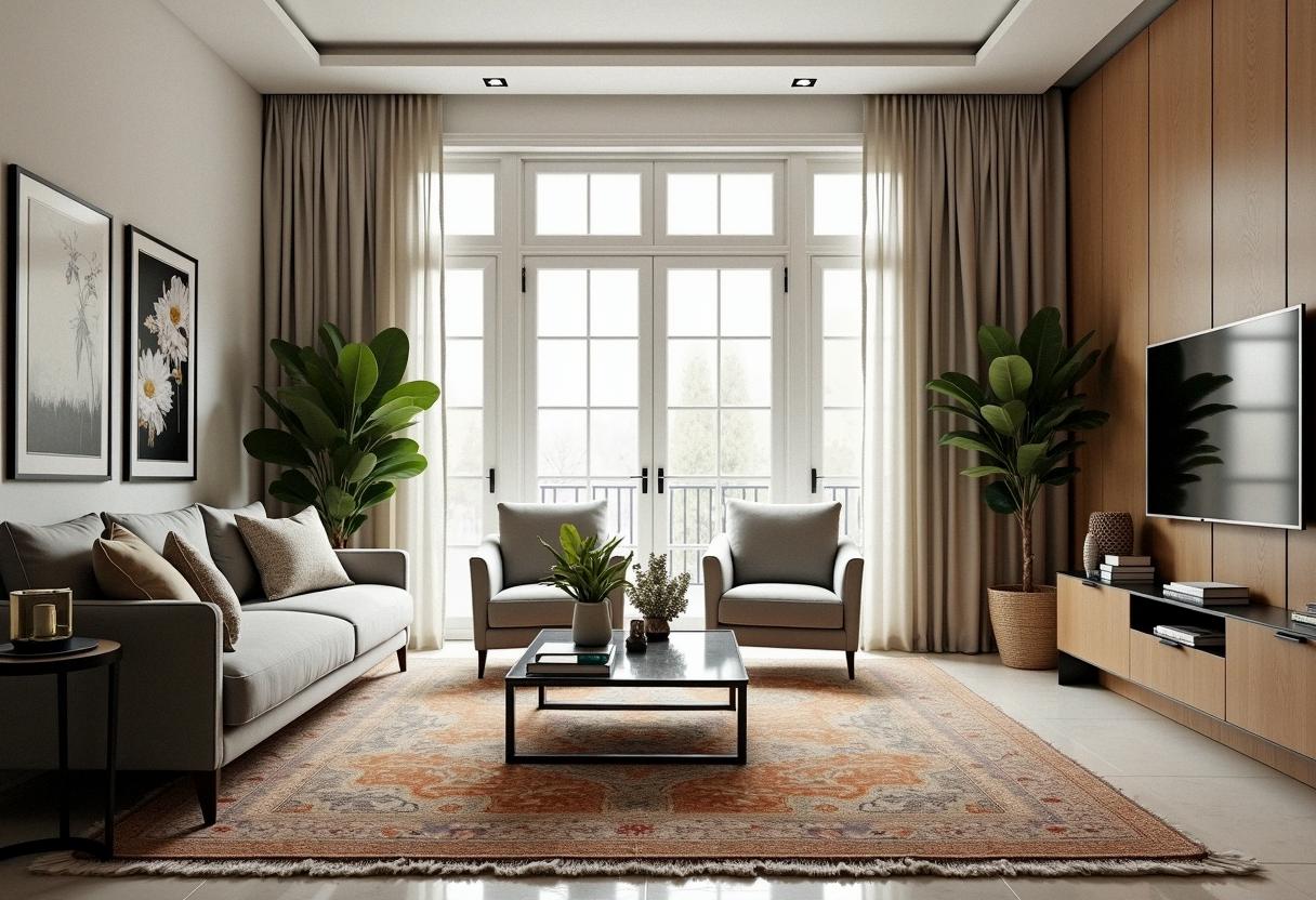living room decor rugs