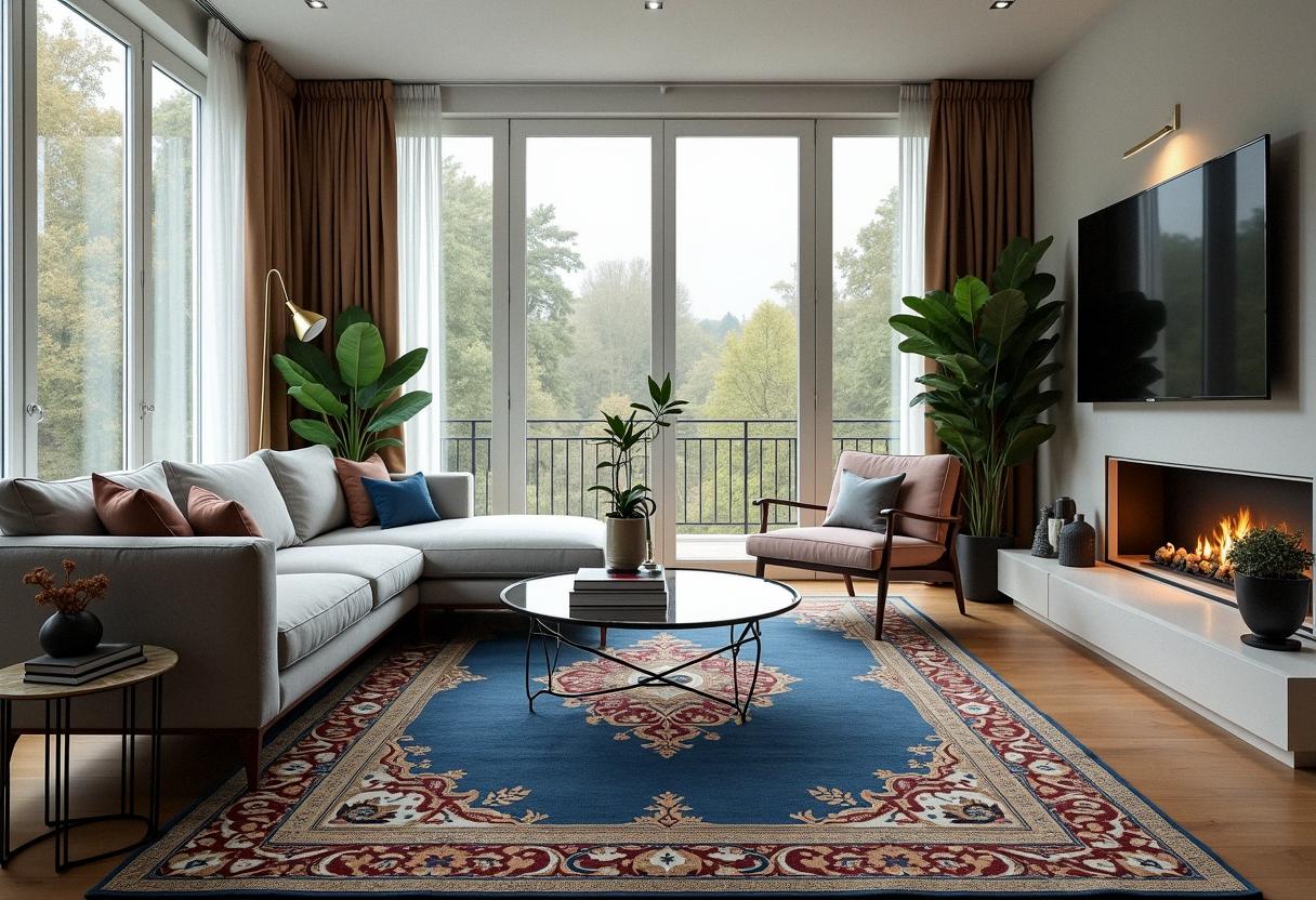 living room decor rugs