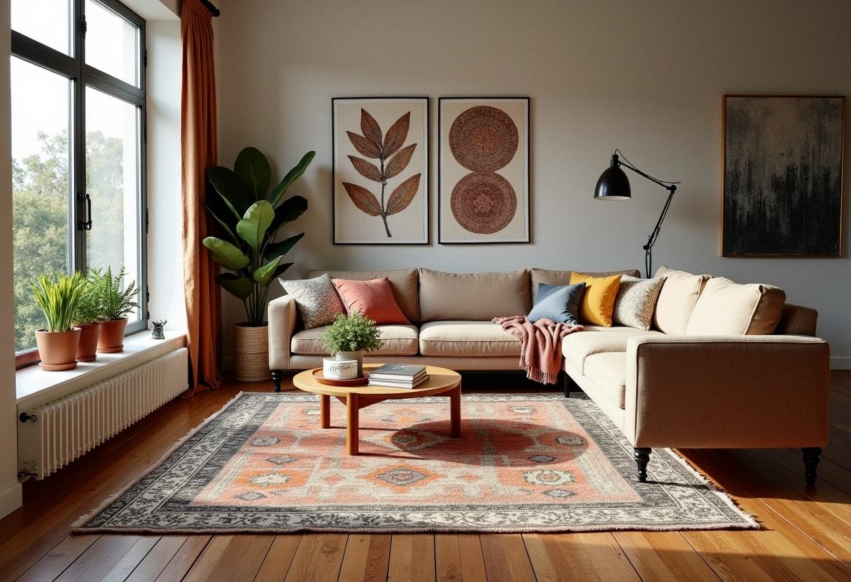 living room decor rugs