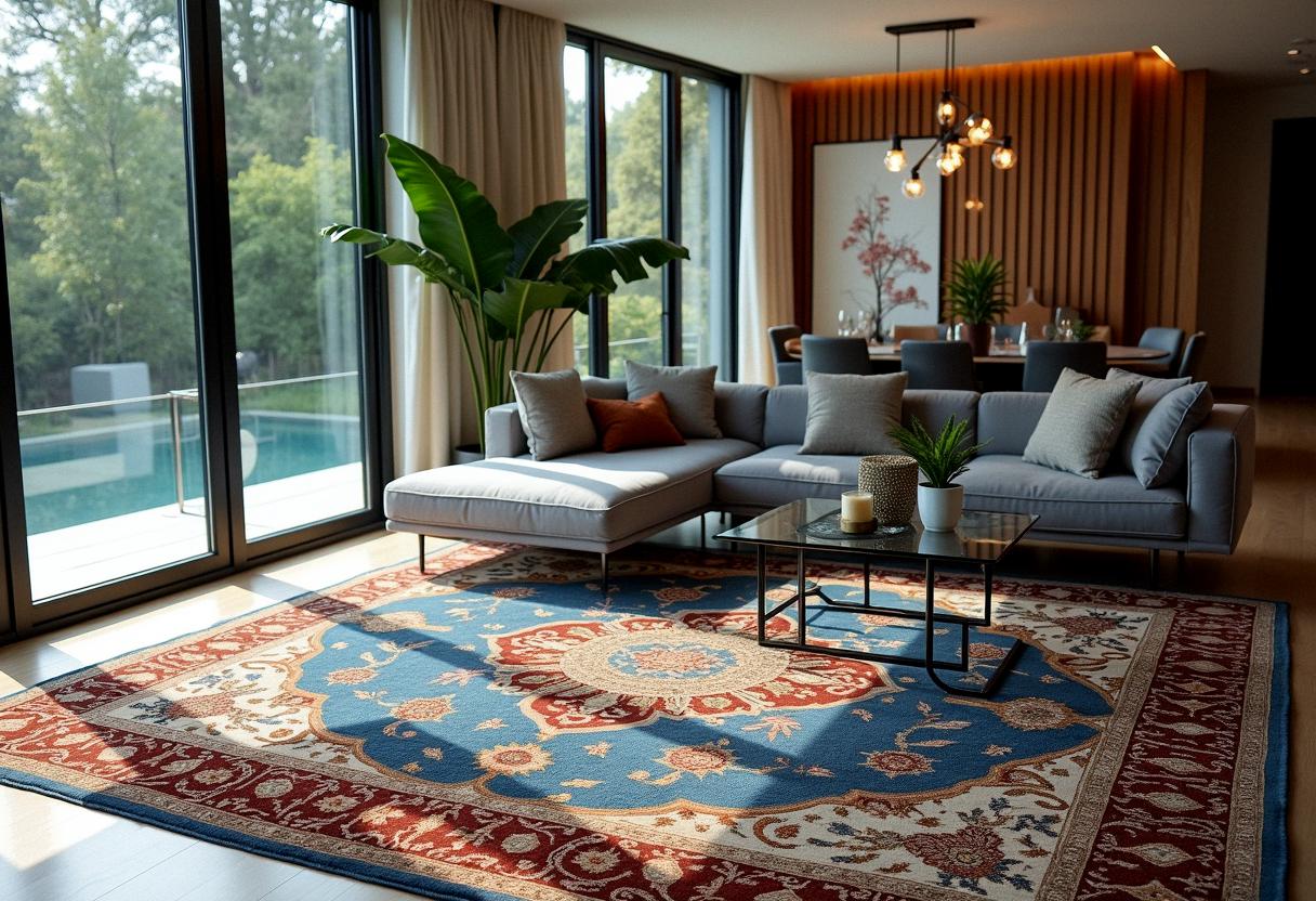 living room decor rugs