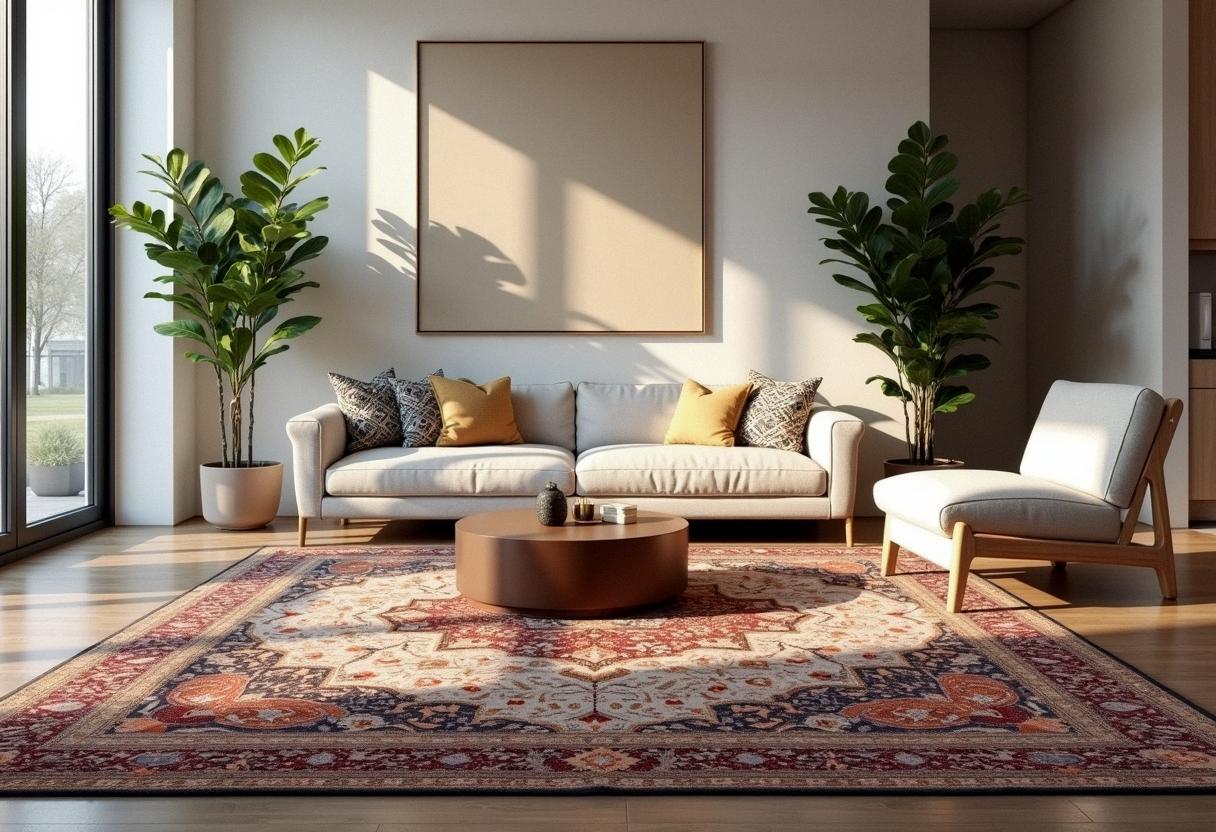 living room decor rugs