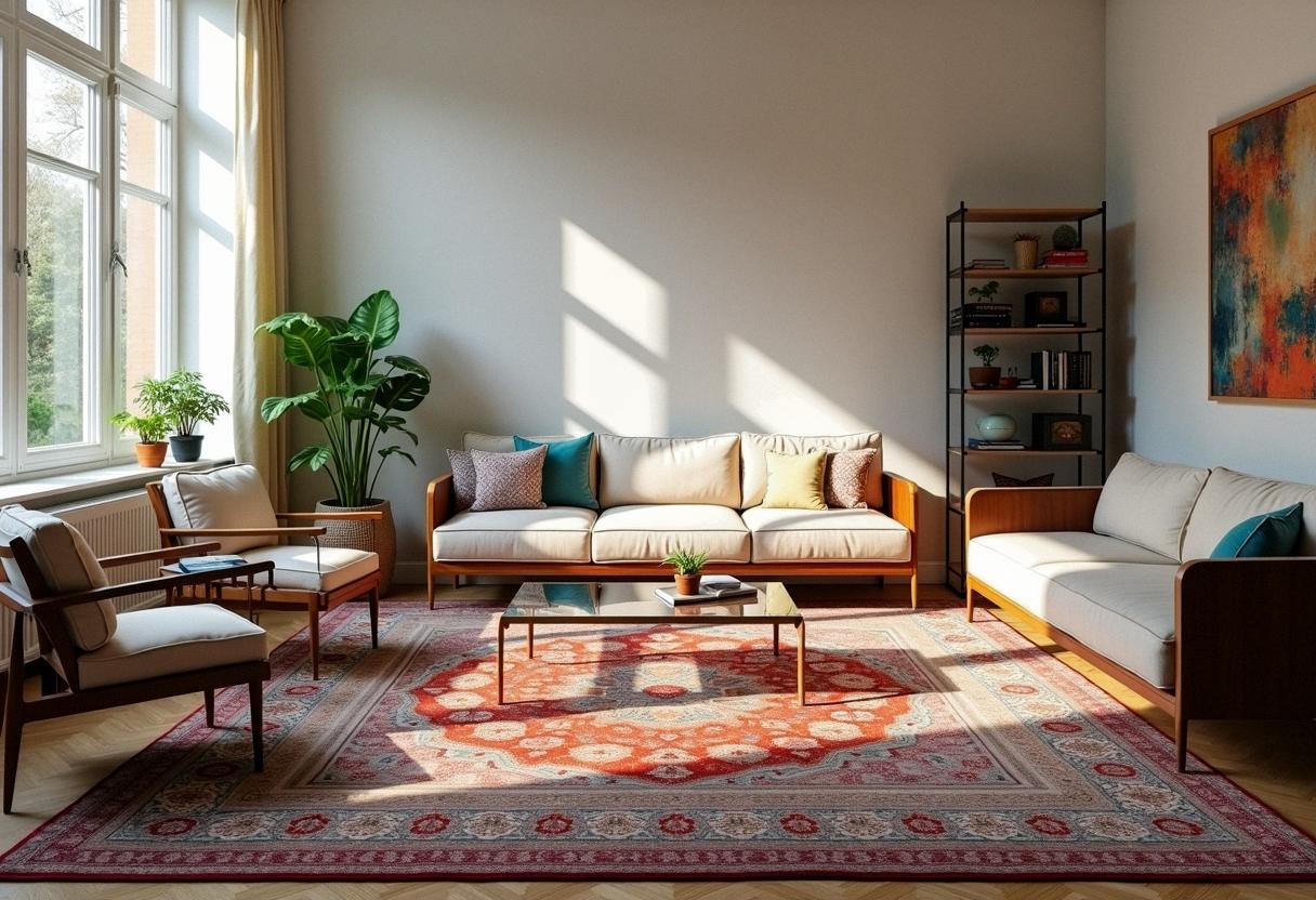 living room decor rugs