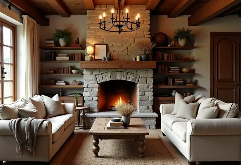 Living Room Decor Rustic 00001