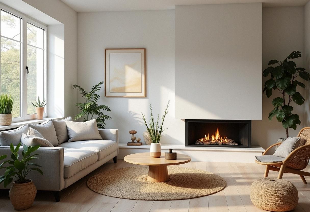 living room decor scandinavian