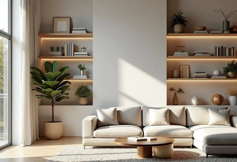 Living Room Decor Shelves 00001