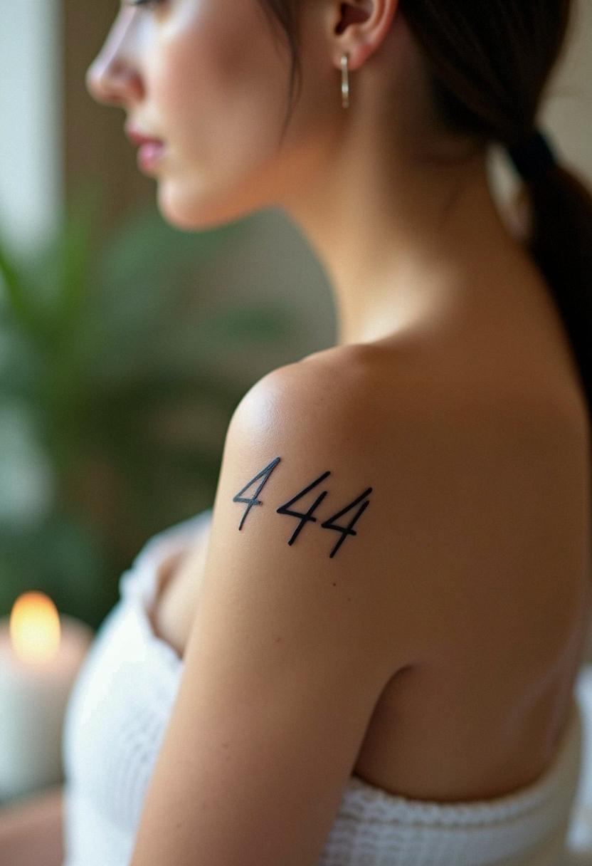 444 tattoo