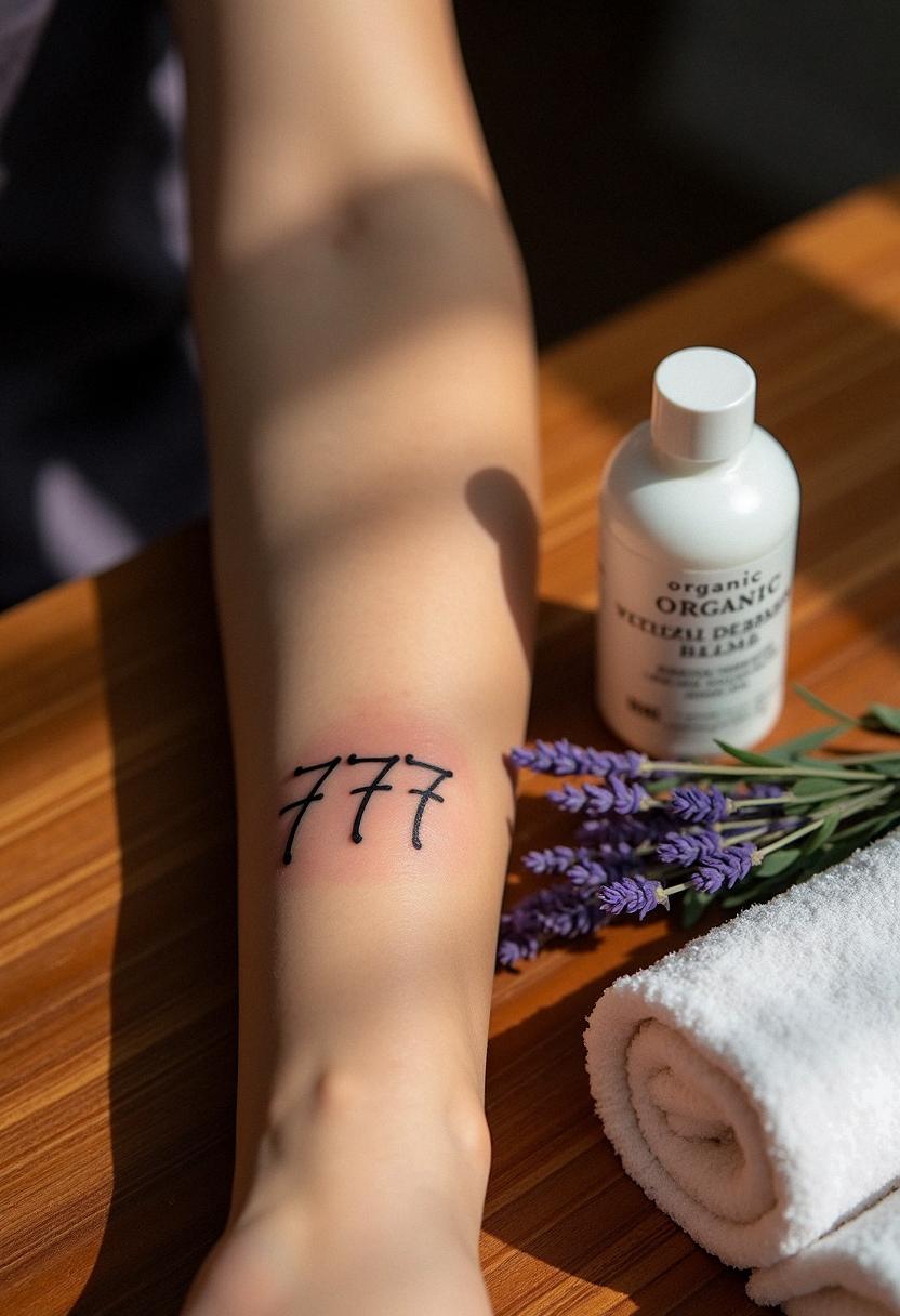 777 tattoo