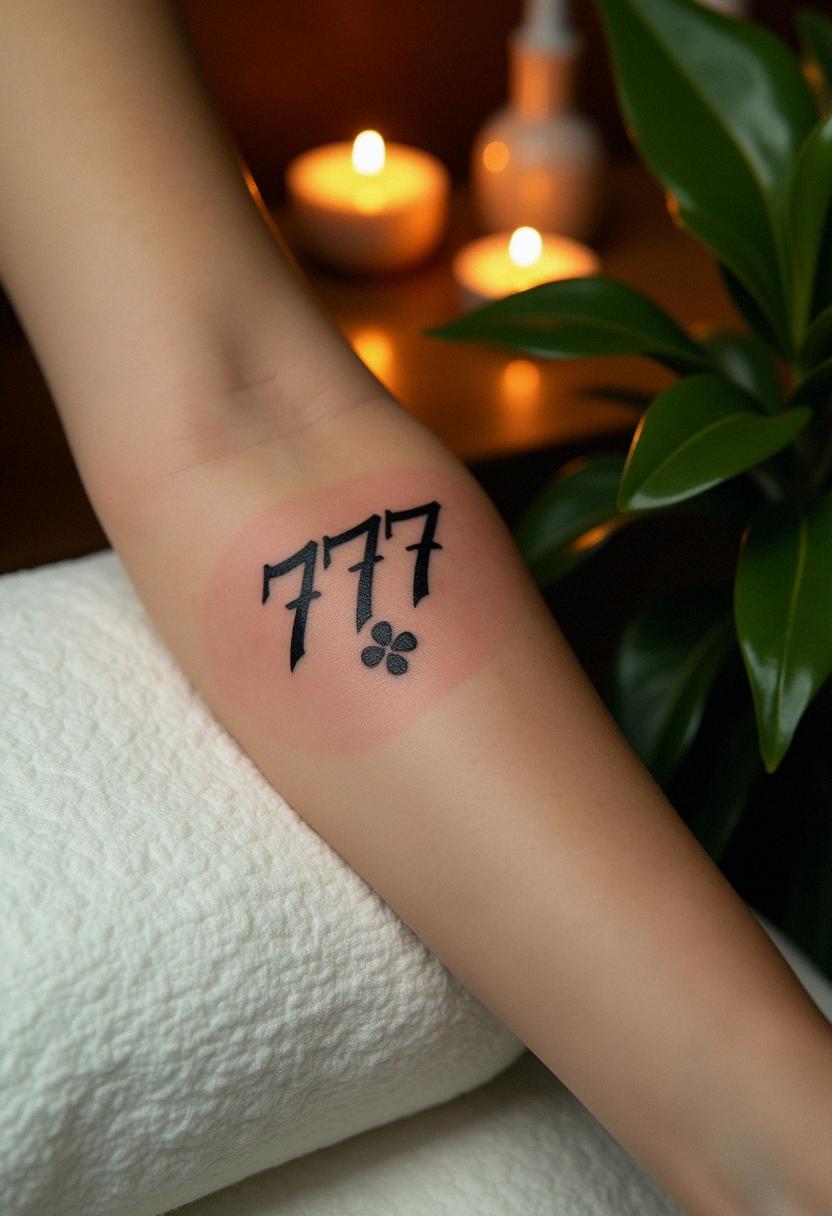 777 tattoo