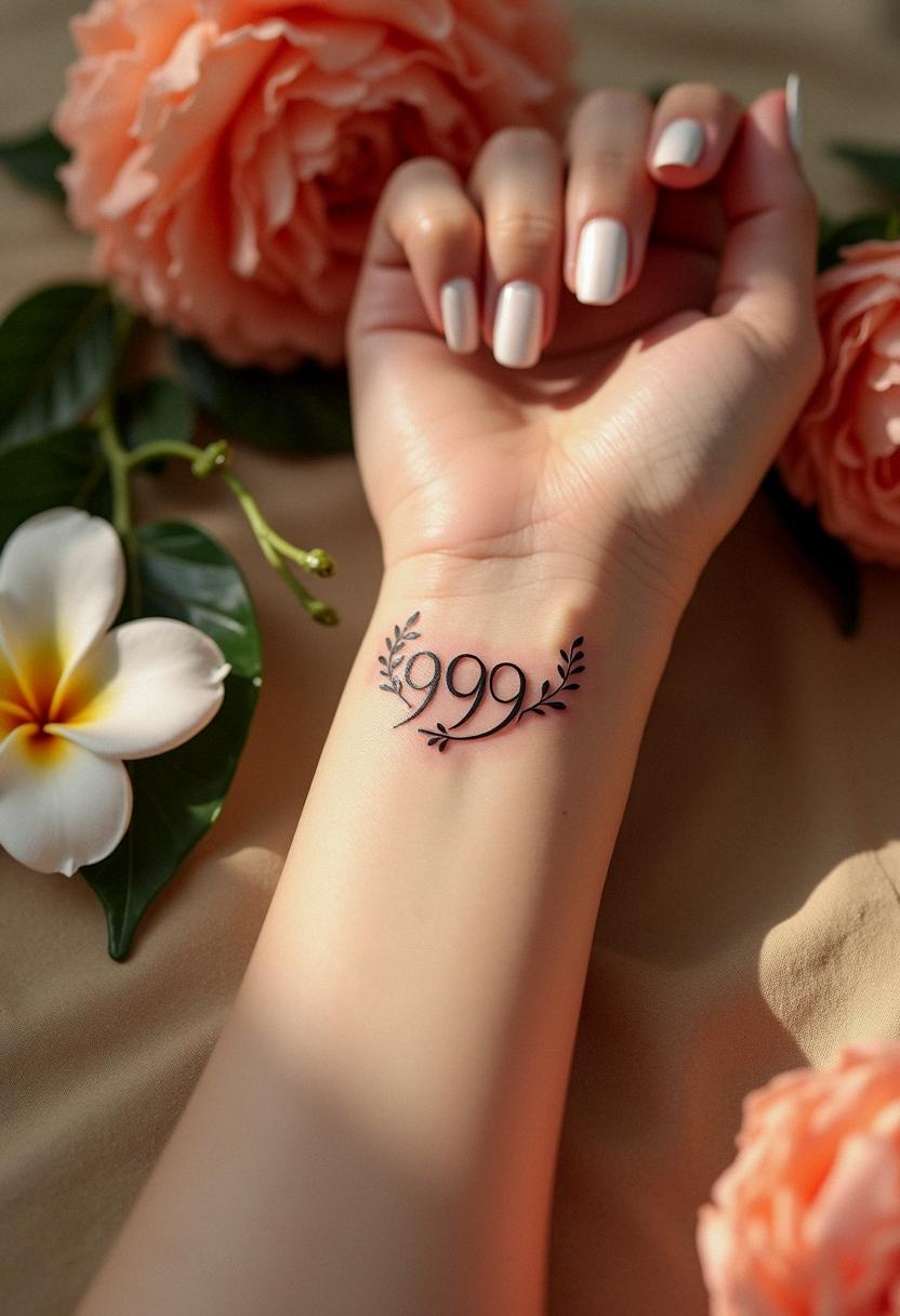 999 tattoo