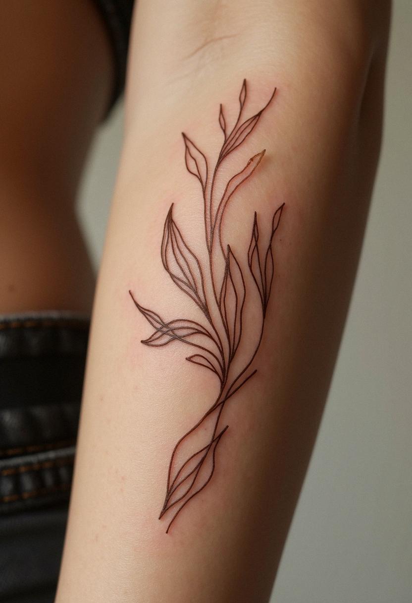 abstract tattoo