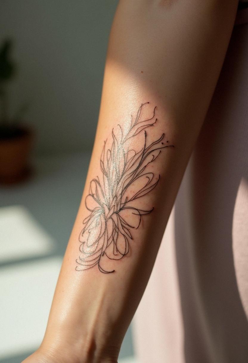 abstract tattoo