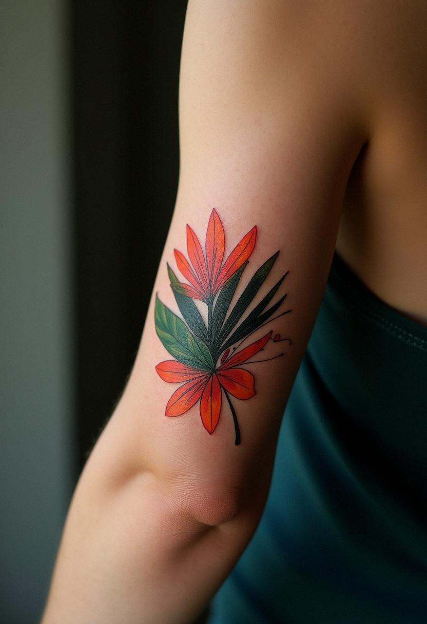 abstract tattoo