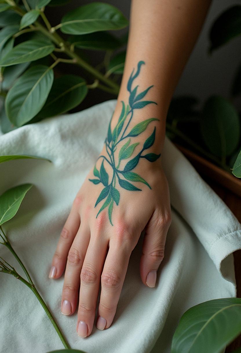abstract tattoo
