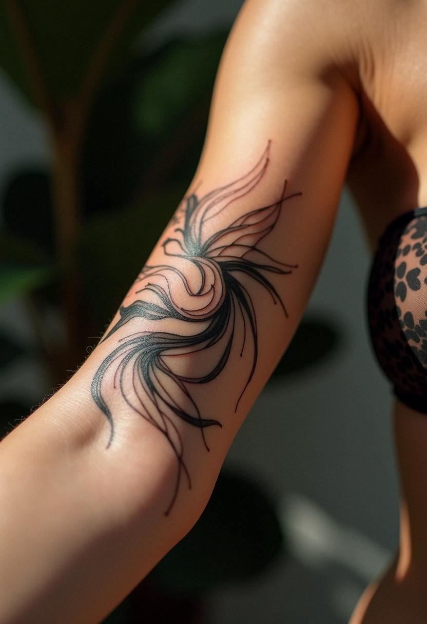 abstract tattoo
