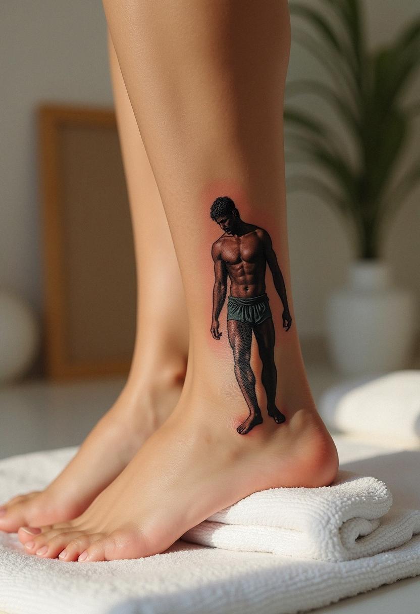 achilles tattoo