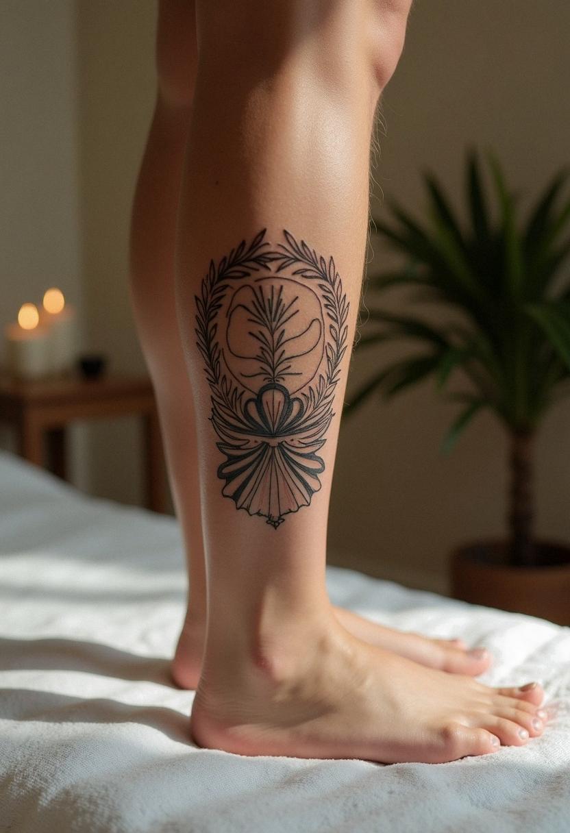 achilles tattoo
