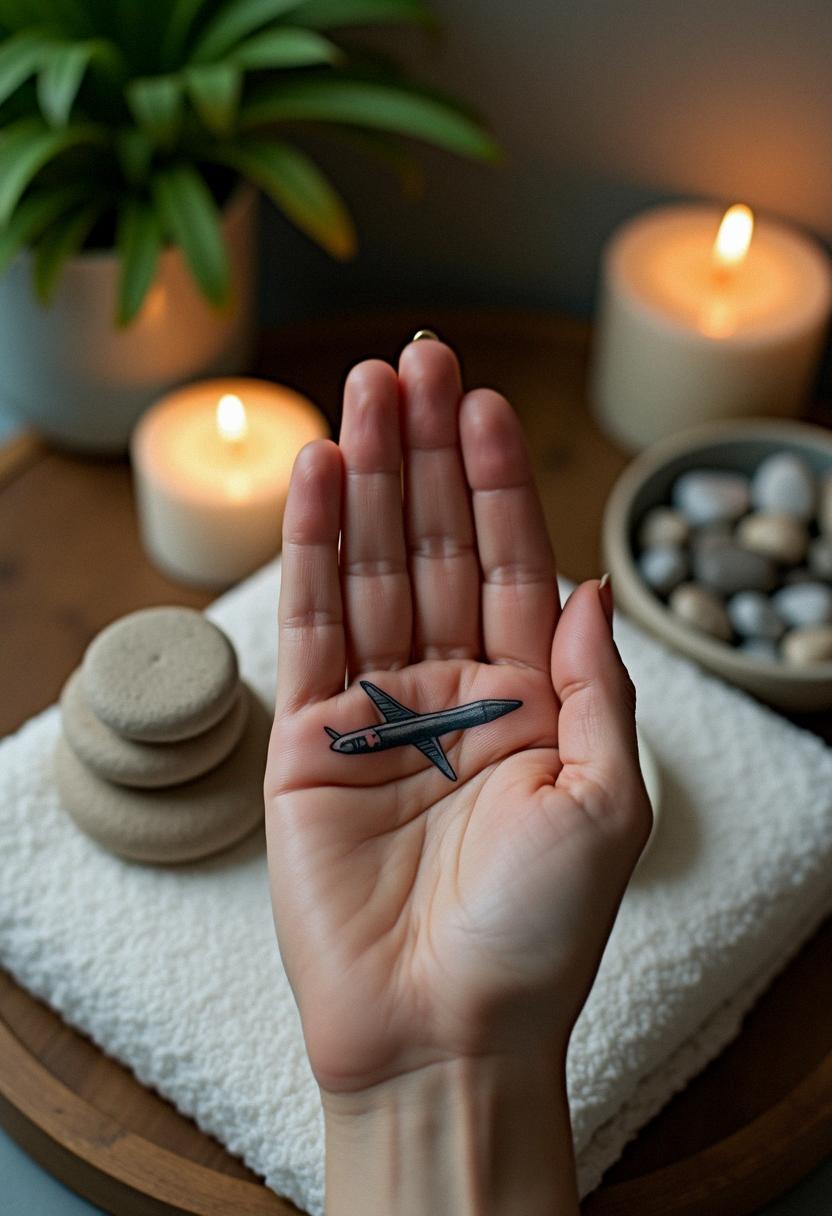 airplane tattoo