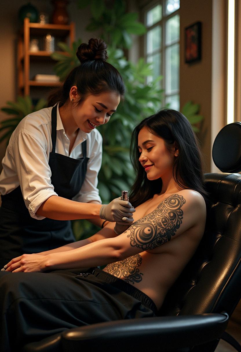 alien tattoos