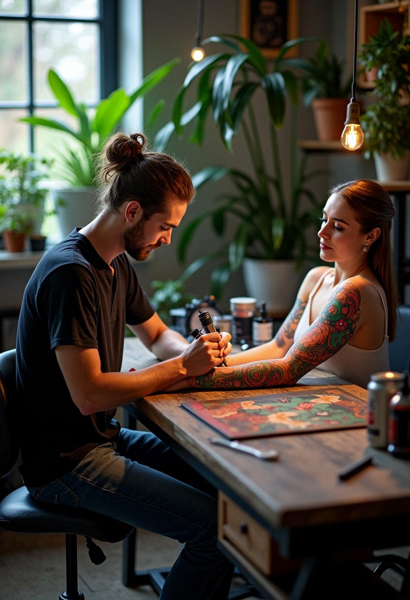 alien tattoos