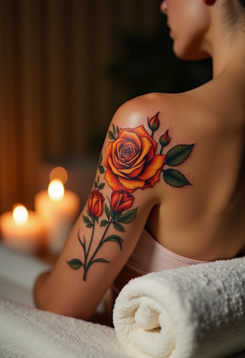 amber rose tattoo
