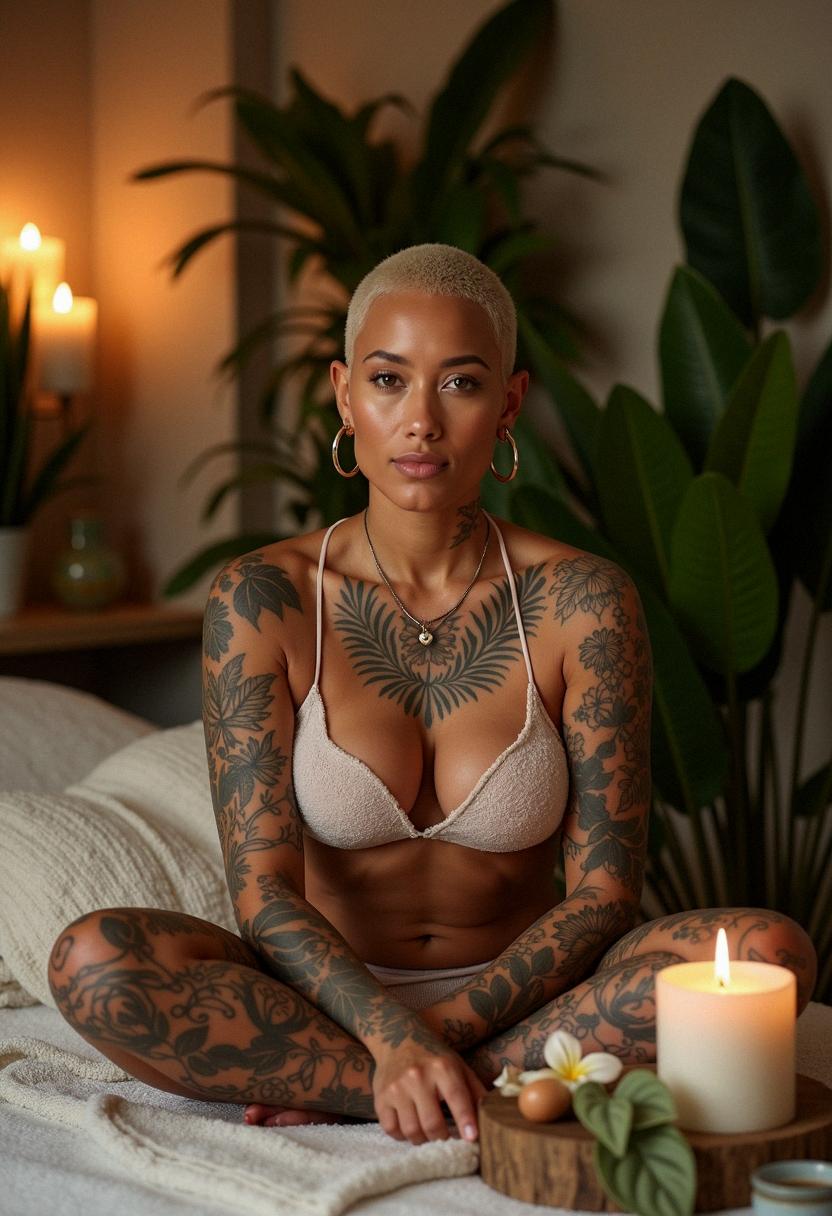amber rose tattoo
