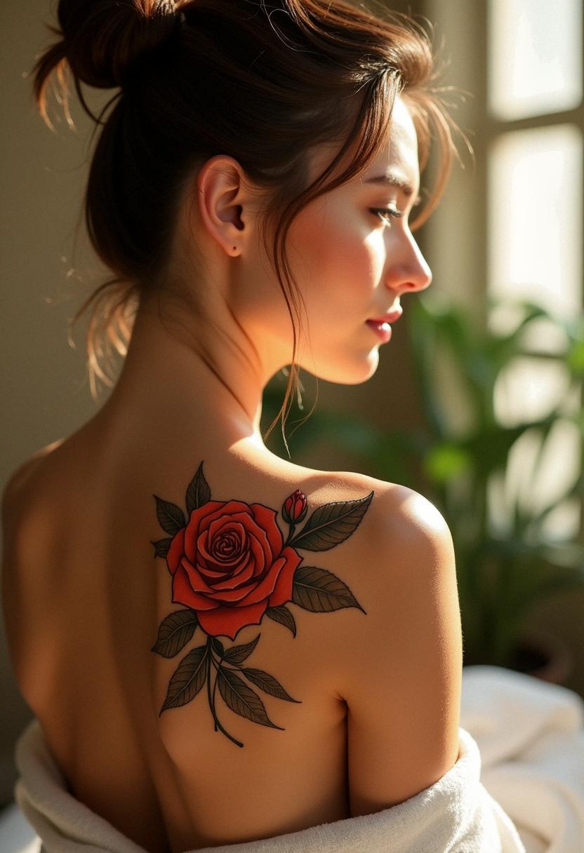 amber rose tattoo