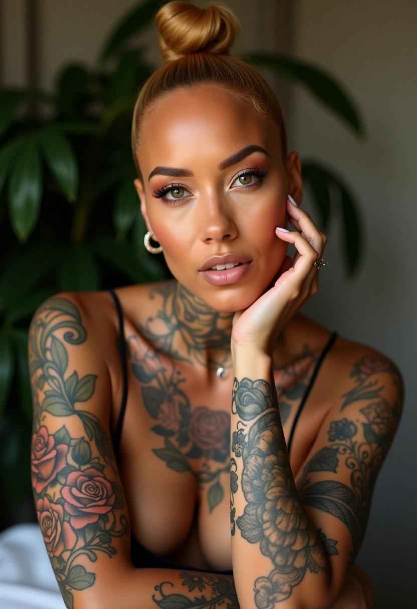 amber rose tattoos
