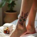 Ankle Tattoo 00001