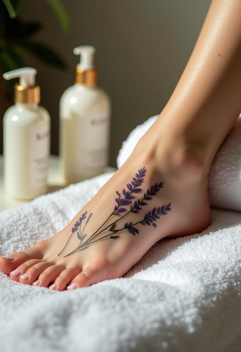 ankle tattoo