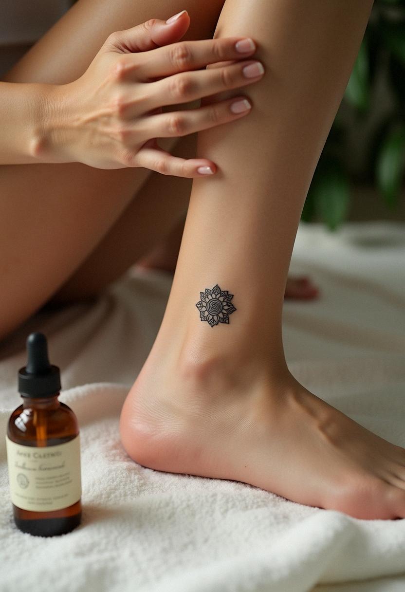 ankle tattoo