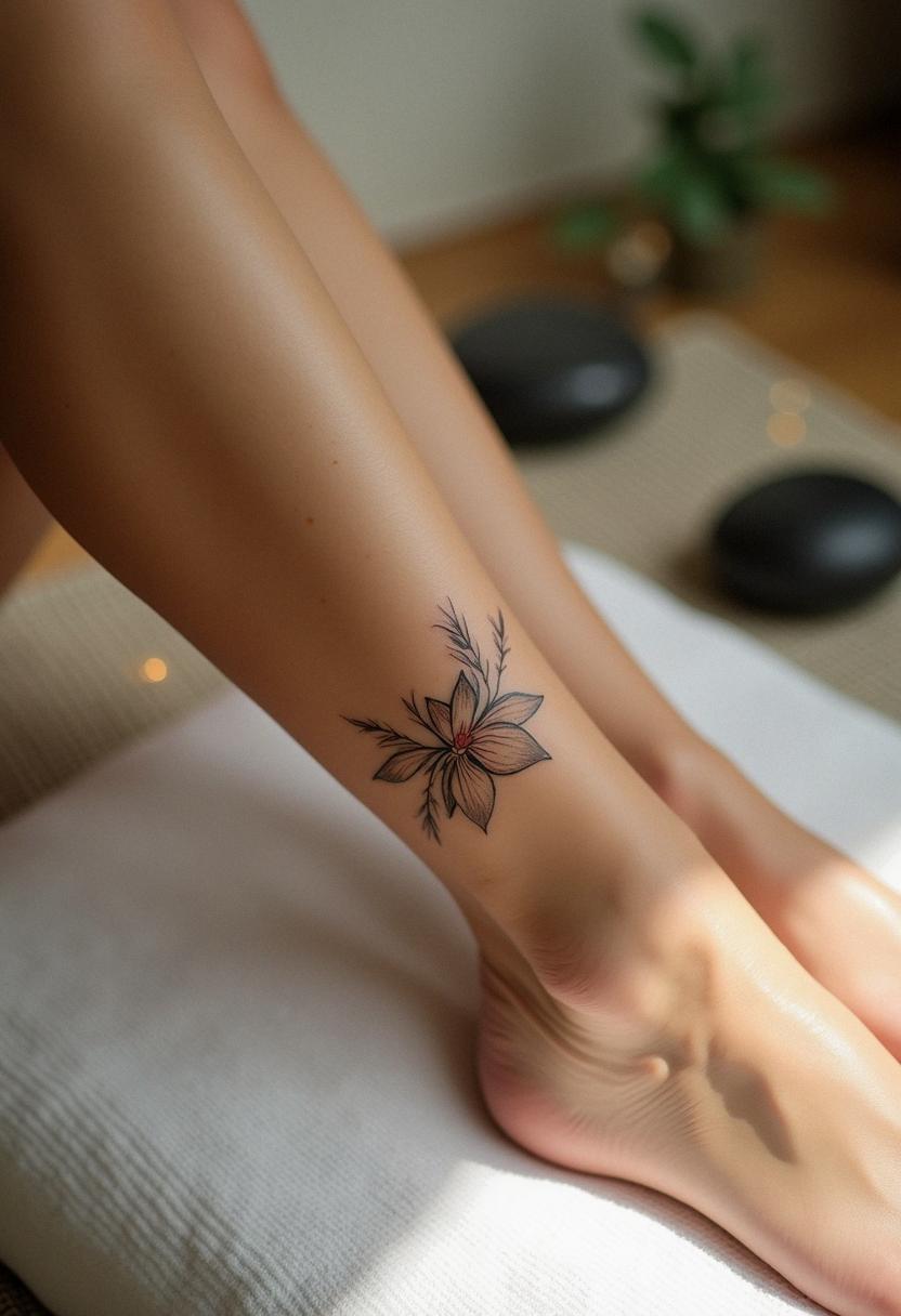 ankle tattoo
