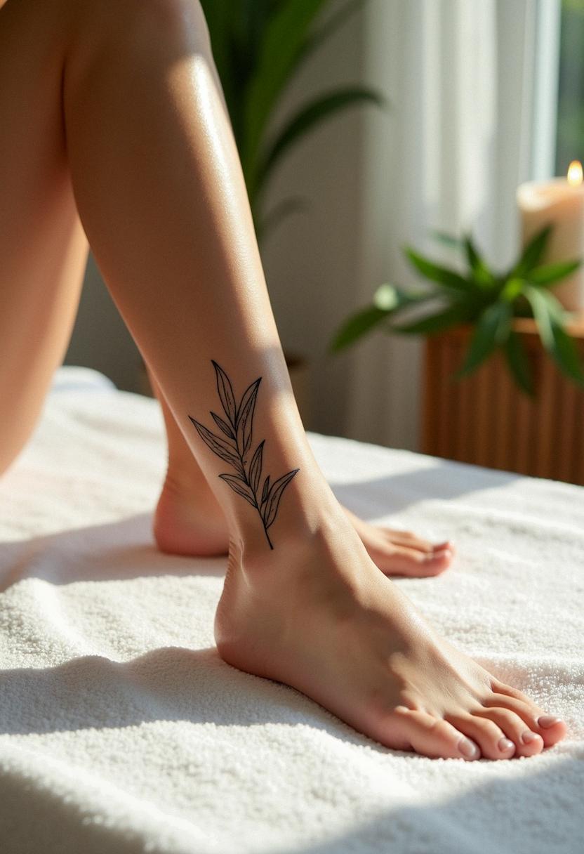 ankle tattoo