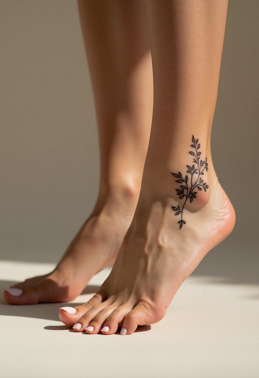 ankle tattoo