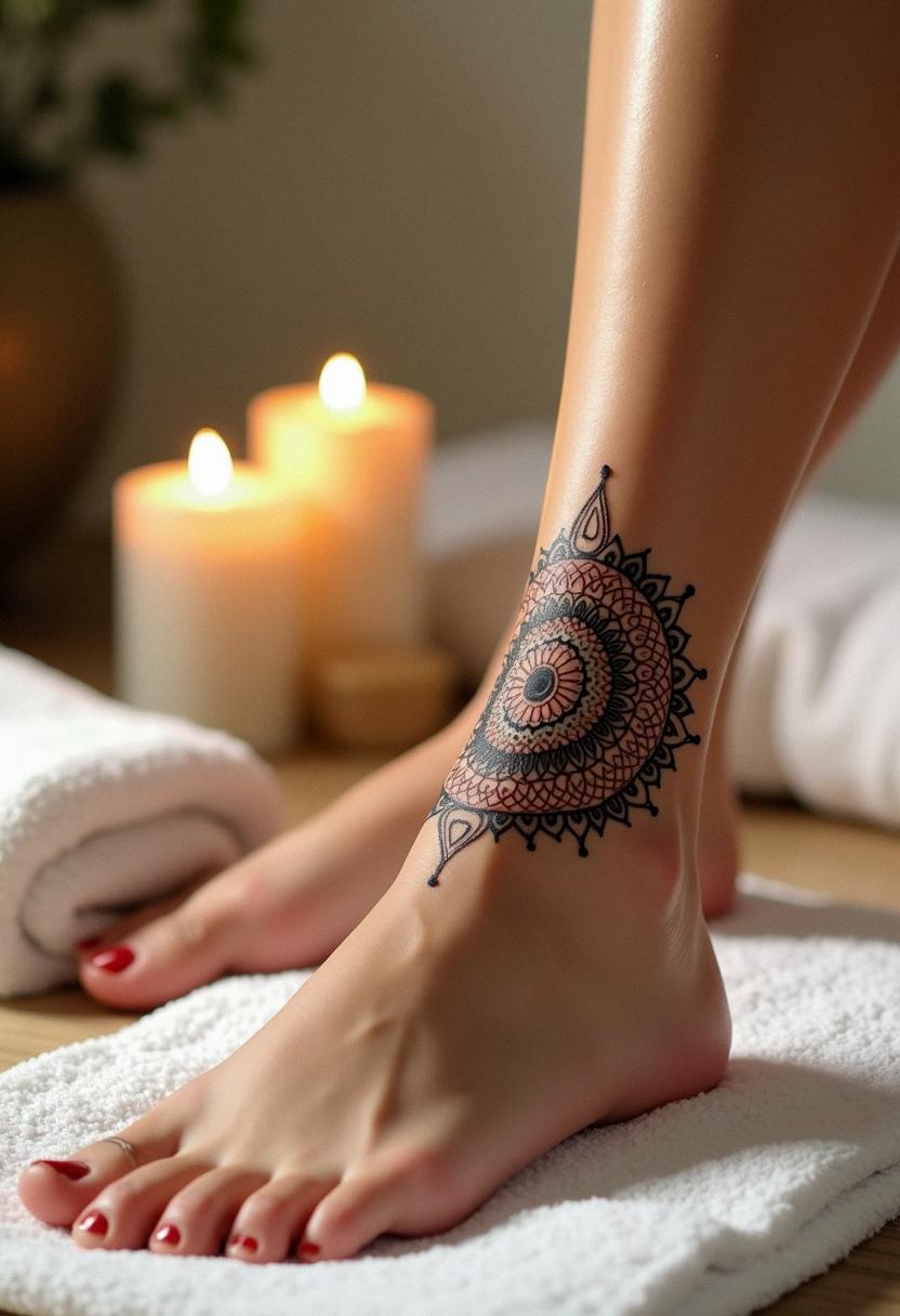ankle tattoo